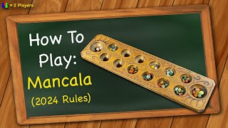 How to play Mancala 2024 rules [upl. by Redla]