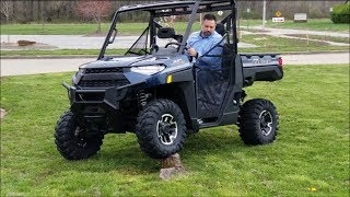 2019 Polaris Ranger XP 1000 in depth look and test drive [upl. by Fennie560]