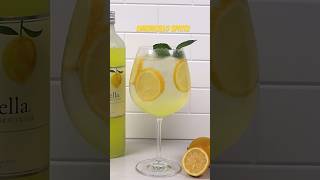 LIMONCELLO SPRITZ COCKTAIL recipe drink shorts lemon LINK IN DESCRIPTION [upl. by Odrautse409]