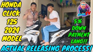 HONDA CLICK 125  2024 MODEL  V4  RELEASING PROCESS NAPAKA BILIS [upl. by Yblehs874]