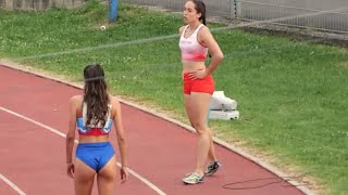 Karolina Zbičajnik SLO 200 m Women U23 2399 1st Place National Championships 2024 [upl. by Hales]