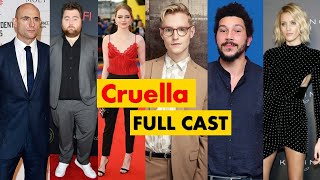 Cruella Full Cast Real Names  Cruella Cast  Movie Cast [upl. by Obel445]