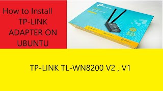 How to install TPLINK WIFI ADAPTER TLWN8200ND V2 on Ubuntu [upl. by Adnilrem]