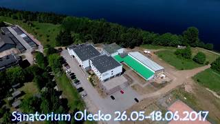 olecko z drona i sanatorium uzdrowisko mazury olecko [upl. by Takashi770]