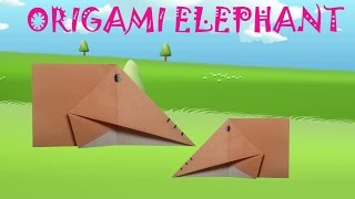 Easy Origami Elephant  Origami Easy [upl. by Pennington]