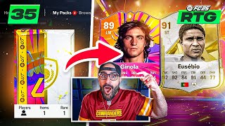 RANK 1 REWARDS  INSANE BASE HERO PACK FC 25 ULTIMATE TEAM RTG [upl. by Schach]