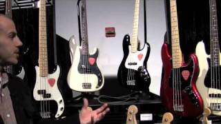 Fender American Special Basses  Sweetwater NAMM 2011 [upl. by Necyrb]