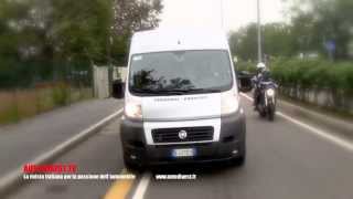 Fiat Ducato Maxi 23 Multijet 150 CV Test Drive [upl. by Aldus]