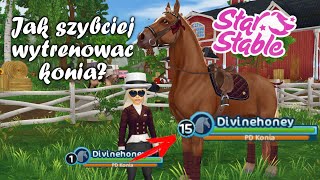 JAK SZYBCIEJ WYTRENOWAĆ KONIA W STAR STABLE ONLINE  8 PORAD OD KREM [upl. by Aciretahs235]