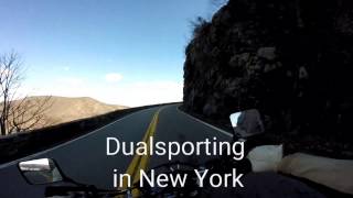 Dualsporting and exploring in NY [upl. by Combe]