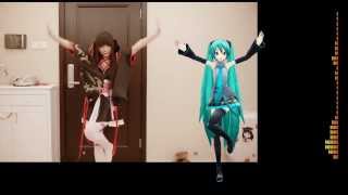 UNBREAKABLE MACHINE DOLL  Ririchiyo as Yaya and Hatsune Miku [upl. by Brubaker]