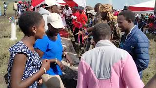 Sanino Bless Performing Ekaanyor in a Military Wedding in Talek [upl. by Alvis]