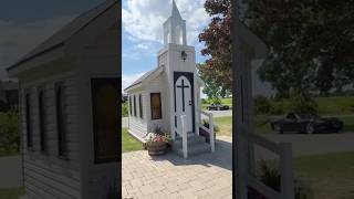 Smallest Church Famous Guinness Book records buhaycanada canada church niagara tourism shorts [upl. by Brietta737]