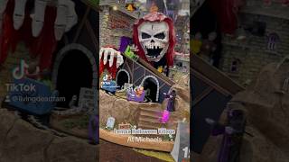 lemax lemaxspookyvillage halloween halloweendecor michaels halloweenvillage ldf foryou fyp [upl. by Noelani]