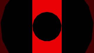 Black Heptadecagon Red Background Scale Down shorts [upl. by Learsiy]