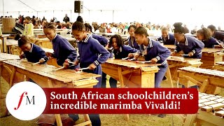 South African school marimba band plays exhilarating Vivaldi  Classic FM [upl. by Jamie]