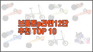 브롬톤p라인12단 추천 선정 기준은 가격 품질 판매량 추천 상품 TOP 10 [upl. by Kyred]