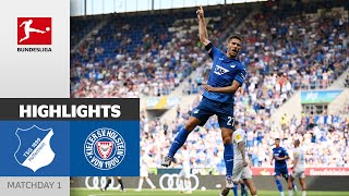 Kramaric Hattrick Brings TSG Victory  TSG Hoffenheim  Holstein Kiel 32  Highlights  MD 1 [upl. by Elocan]