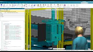 Siemens Process Simulate Behavior Modeling SCL Editor Improvements [upl. by Neelhtakyram]