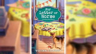 For Letter or Worse by Vivian Conroy Stationery Shop Mystery 2  Cozy Mysteries Audiobook [upl. by Aivatnwahs257]