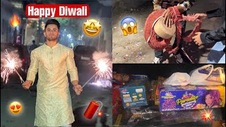 Diwali Vlog 2023 🤩  50k ke patake jala diye 😱  JORAVAR SINGH KALSI [upl. by Marabel900]