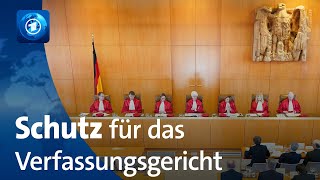 Parteien beraten über Schutz des Bundesverfassungsgerichts [upl. by Boor]