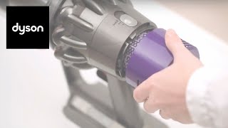 How to clean your Dyson Cyclone V10™ cordless vacuums filter [upl. by Akins600]