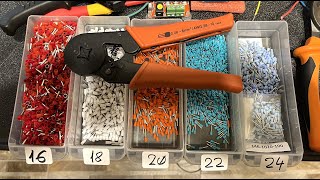 DIY – Crimping Ferrules 247 – the basics [upl. by Tennies]