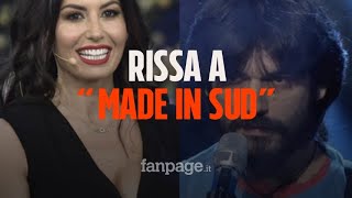 Rissa a Made in Sud tra Gino Fastidio ed Elisabetta Gregoraci il comico allontanato dal programma [upl. by Newcomb192]