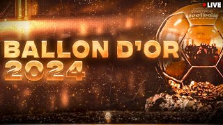 🔴 CEREMONIE BALLON DOR 2024 LIVE  🔥🇧🇷LE SACRE POUR VINICIUS RODRI BELLINGHAM  BALLON DOR LIVE [upl. by Mame]