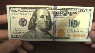 New US 100 Bill Design and Security Features [upl. by Elocim]