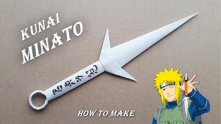 KAĞITTAN MİNATO KUNAİ YAPIMI   How To Make a Paper Kunai [upl. by Muriah]