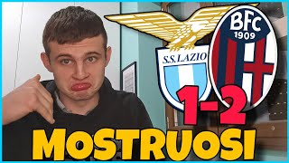 LAZIO 12 BOLOGNA THIAGO MOTTA SONTUOSO‼️😱 IL BOLOGNA VERSO LA CHAMPIONS‼️😱 LAZIO FRENATA [upl. by Hareema]