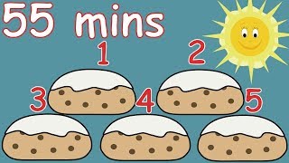 5 Currant Buns In A Bakers Shop And lots more Nursery Rhymes 65 minutes [upl. by Wilhelmine]