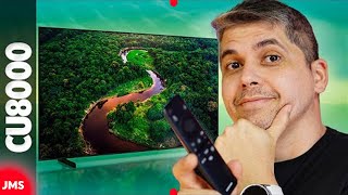 Análise Smart TV 3 em 1 Samsung Crystal UHD 4K CU8000 [upl. by Kirschner]