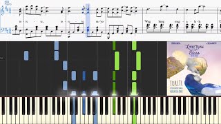 Moira Dela Torre  Torete from Love You To The Stars And Back Synthesia Piano Tutorial [upl. by Arrait]