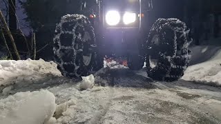 Really slushy road this evening [upl. by Elena]