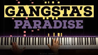 GANGSTAS PARADISE  EPIC PIANO MUSIC [upl. by Hart]