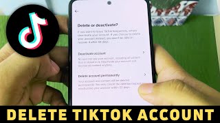 How to Delete Tiktok Account Permanently [upl. by Urbani619]