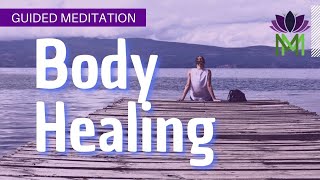 Pain Relief and Body Healing Guided Meditation  Mindful Movement [upl. by Ahsiem]