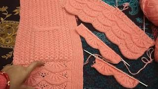 Beautiful Pattern for Cardigan Jacket and Gents Sweater 90knitting Lesson 2018 [upl. by Aseena391]