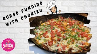 Queso Fundido Dip with Chorizo amp Queso Manchego [upl. by Ailemak744]