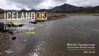 Iceland XXIV  Driving F208 to Landmannalaugar  Full tour  The Ultimate Guide │ Part 119 [upl. by Alegnasor]