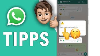 Top 10 WhatsApp Tipps die jeder kennen muss [upl. by Corwin]