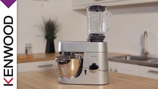 Kenwood Cooking Chef Attachments  Introduction [upl. by Nitsraek773]