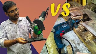 Table Saw With Drill Machine Vs Angle Grinder Stand 🪚 [upl. by Gmur]