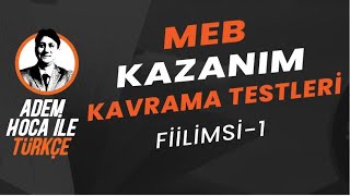 Test 44  Fiilimsi  1  MEB Türkçe Kazanım Kavrama Testleri [upl. by Ahseital401]