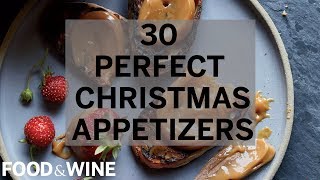 30 Perfect Christmas Appetizers  Food amp Wine [upl. by Varick]