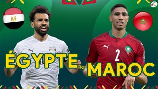 🇪🇬 🇲🇦 ÉGYPTE  MAROC EN DIRECT  SUIVEZ LE LIVE  14 DE FINALE DUEL SALAH HAKIMI [upl. by Yvette469]