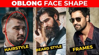 best haircut for rectangular face  best hairstyle for oblong face male  top 3 hairstyles in 2023 [upl. by Litt]